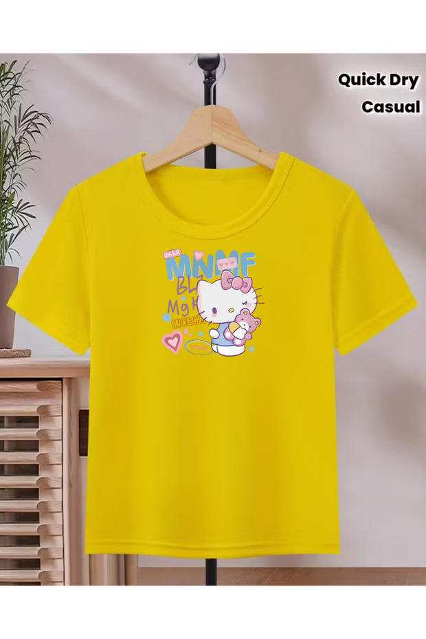 Hello Kitty Printed Children's T-Shirt for Girls