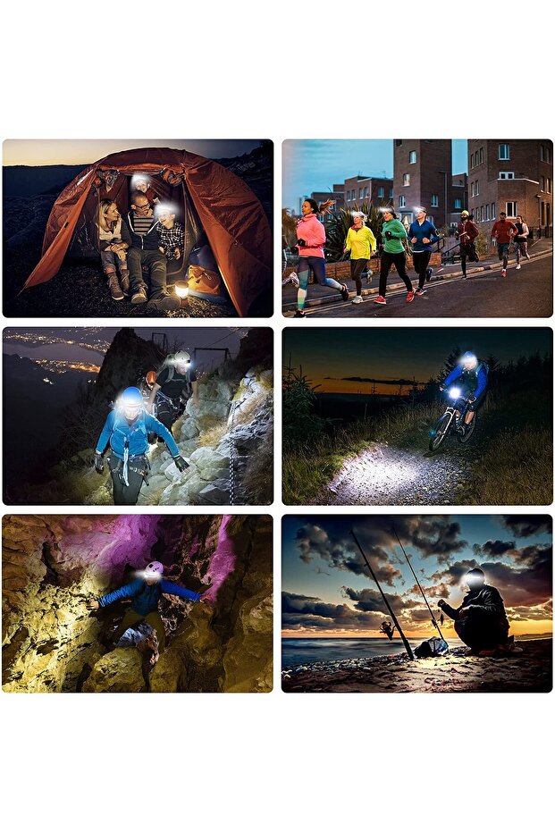 Headlamp with motion sensor LED COB model YT-200 - 12