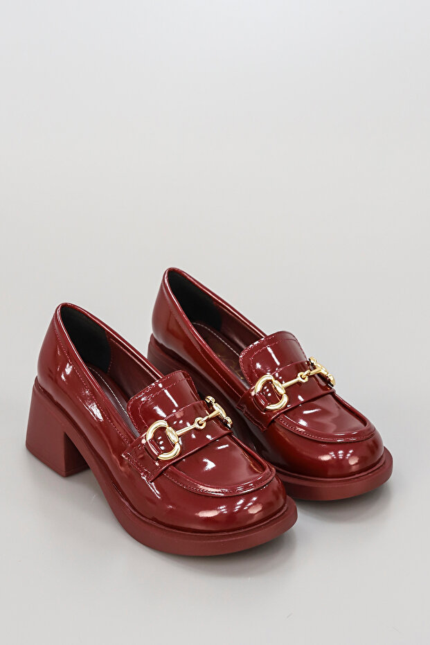 Rc 700 Buckle Detailed Heeled Loafer