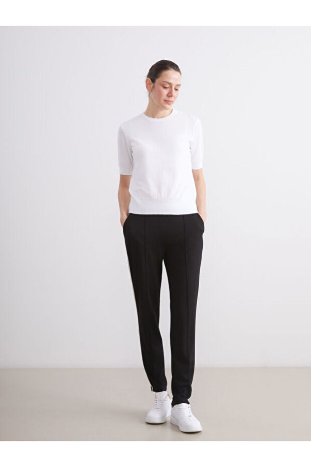Women's Trousers with Elastic Waist