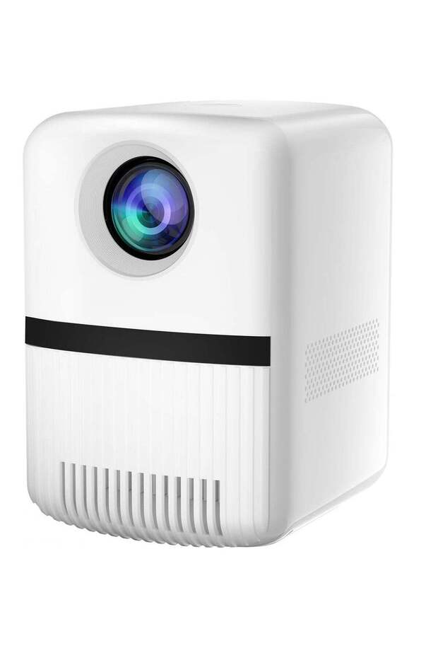 Smartbarry Projector with WiFi and Bluetooth 5G WiFi 4K HD Portable Movie Projector HT01Pro