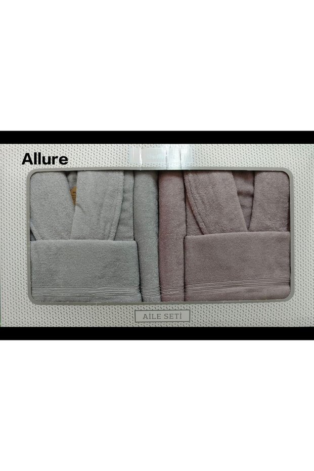 ALLURE AİLE SETİ Gri- Pembe