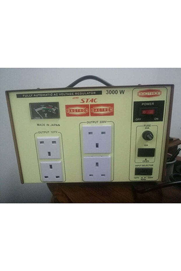 منظم جهد تيار متردد أوتوماتيكي بالكامل 3000 واط - 2