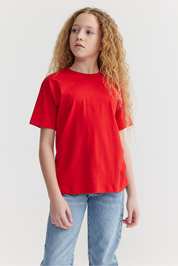 Kız Çocuk Basic T-shirt - 3