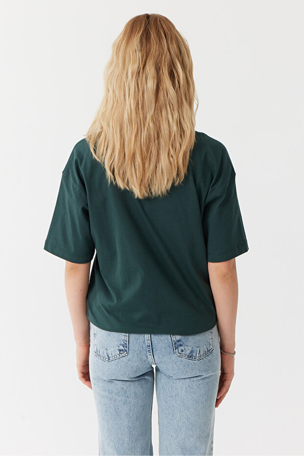 Kadın Basic T-shirt - 5