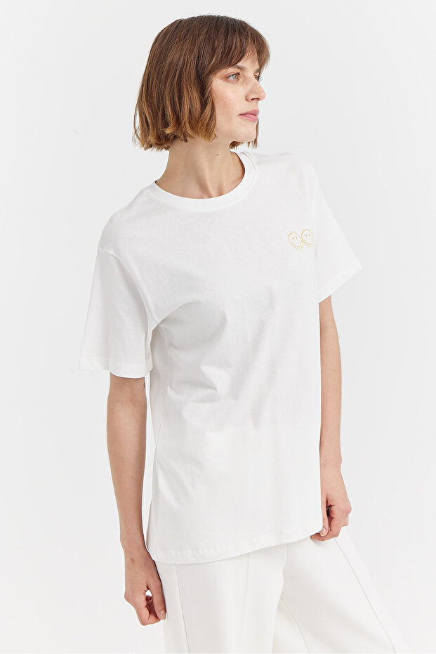 Kadın Basic T-shirt - 3