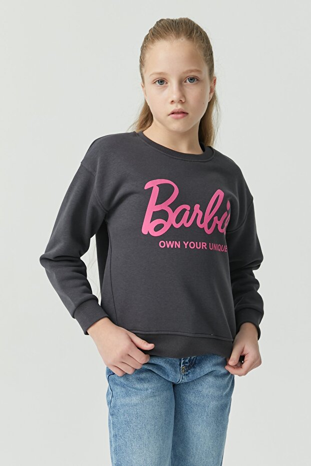 Kız Çocuk Basic Sweat Üst - 3