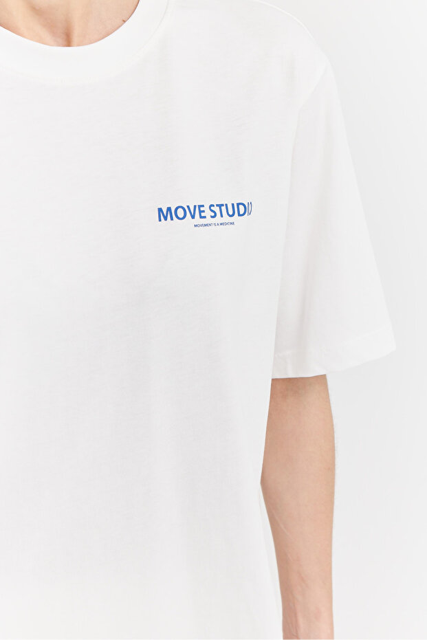 Kadın Pamuklu Basic T-shirt - 6