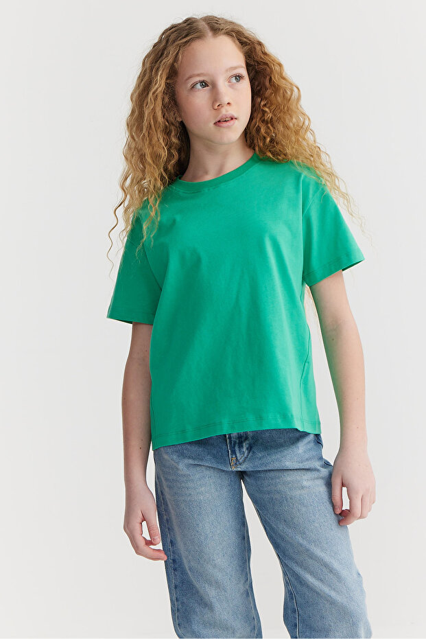 Kız Çocuk Basic T-shirt - 2