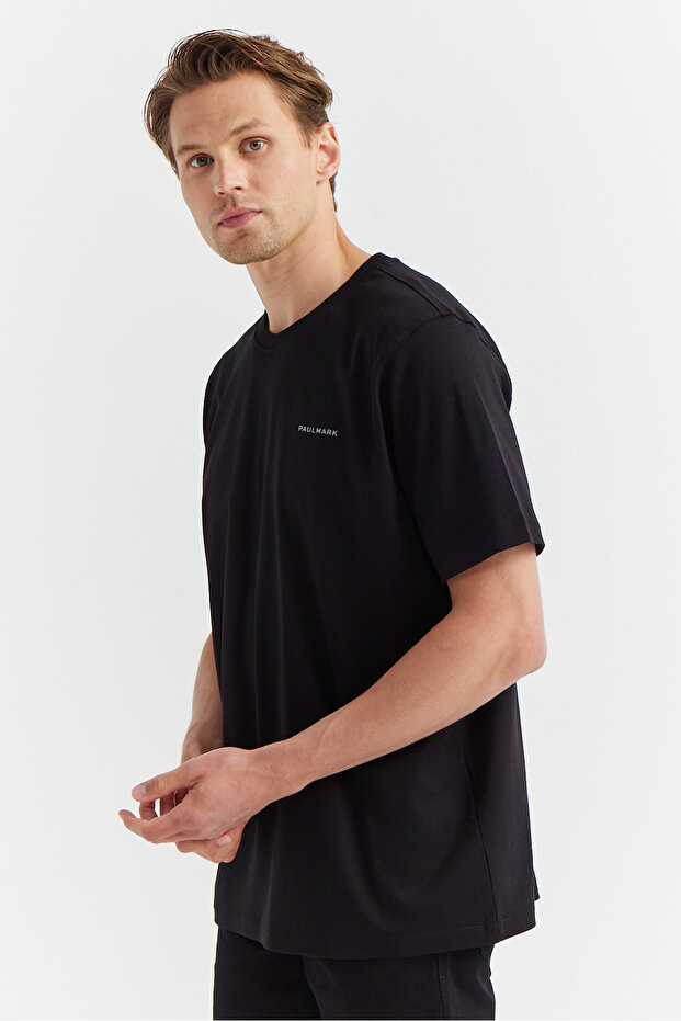 Erkek Bisiklet Yaka Basic T-shirt - 5
