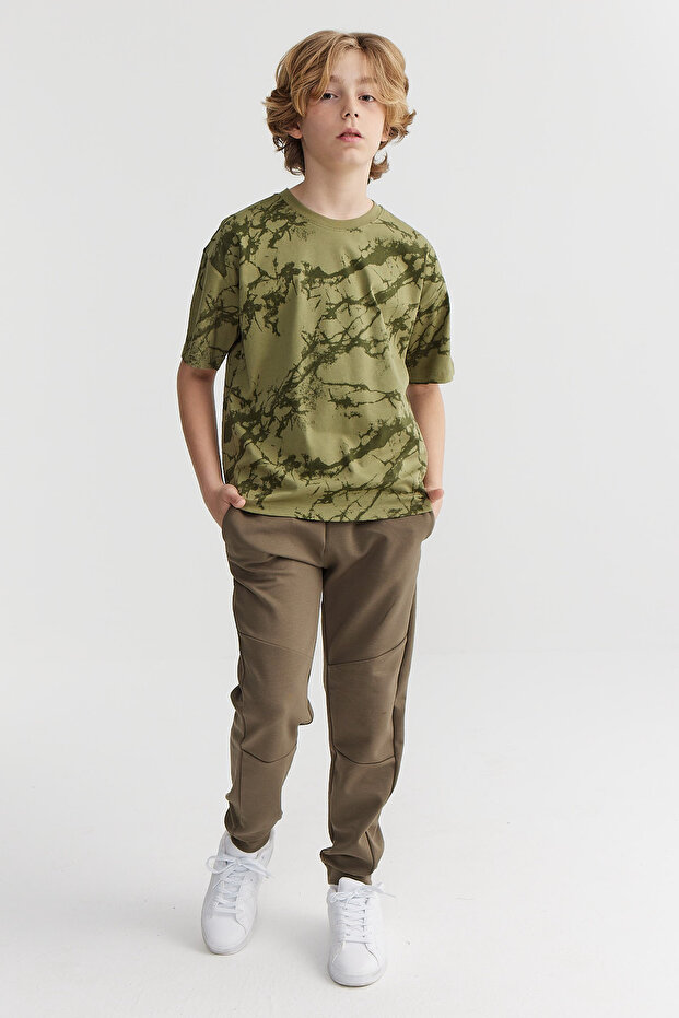 Boy's Stitched Detailed Sweat Bottom