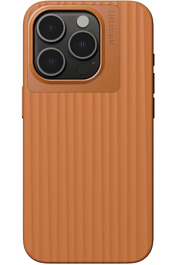 Bold Case Compatible With iPhone 15 Pro 6.1" - Drop Proof, Wireless Charging - Orange