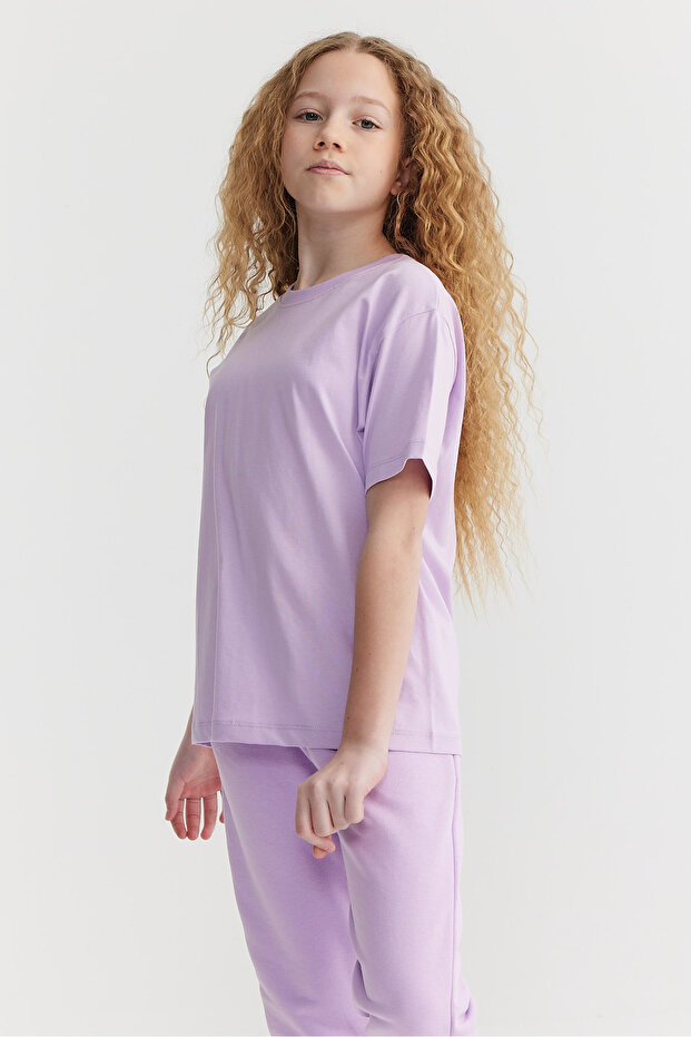Kız Çocuk Basic T-shirt - 3