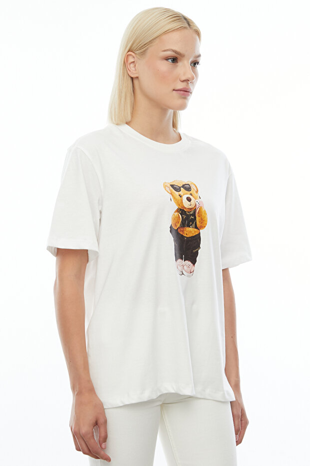 Baskılı Basic T-shirt - 3