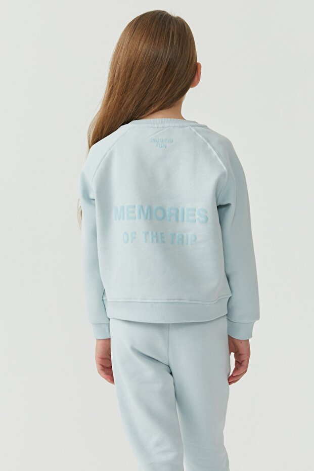 Girl's Basic Sweat Top - 7