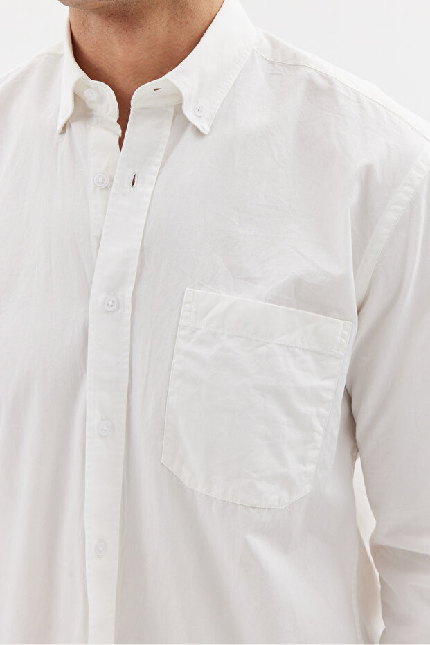 Erkek Cepli Regular Gömlek - 7