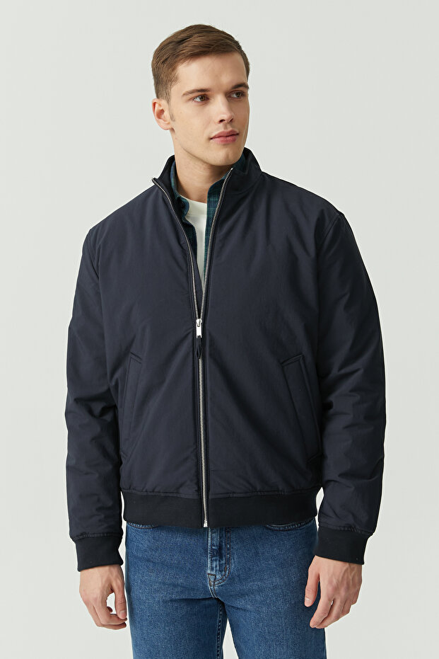 معطف رجالي رفيع من نوع بومبر - 5