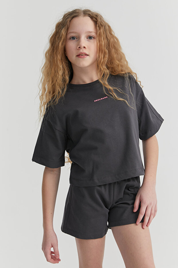 Kız Çocuk Basic T-shirt - 3