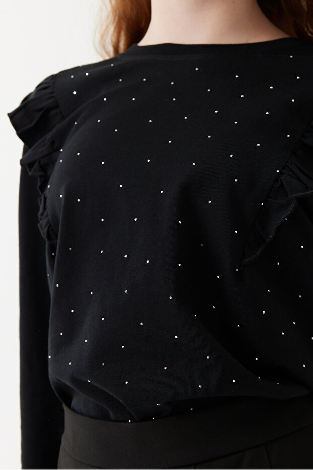 Devojčica, bluza sa kamenčićima - 7