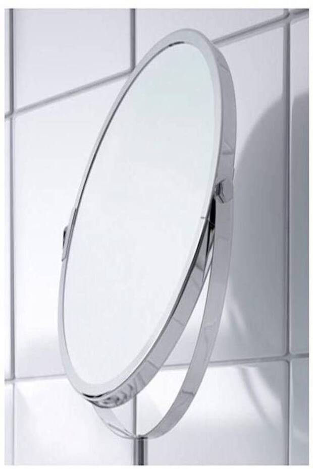 مرآة حائط قابلة للتمديد باللون الرمادي - 3