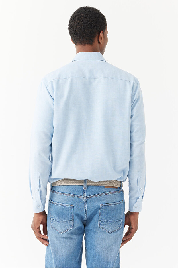 Erkek Regular Gömlek - 4