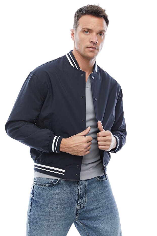 معطف بومبر رجالي مبطن - 6