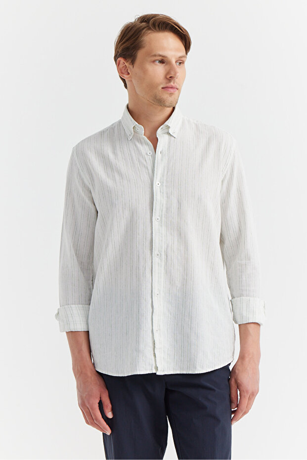 قميص رجالي عادي - 2