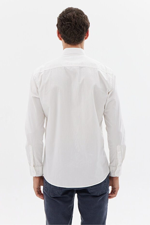 Erkek Cepli Regular Gömlek - 5