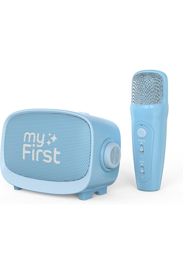 Voice 2 Portable Karaoke Machine (Blue)