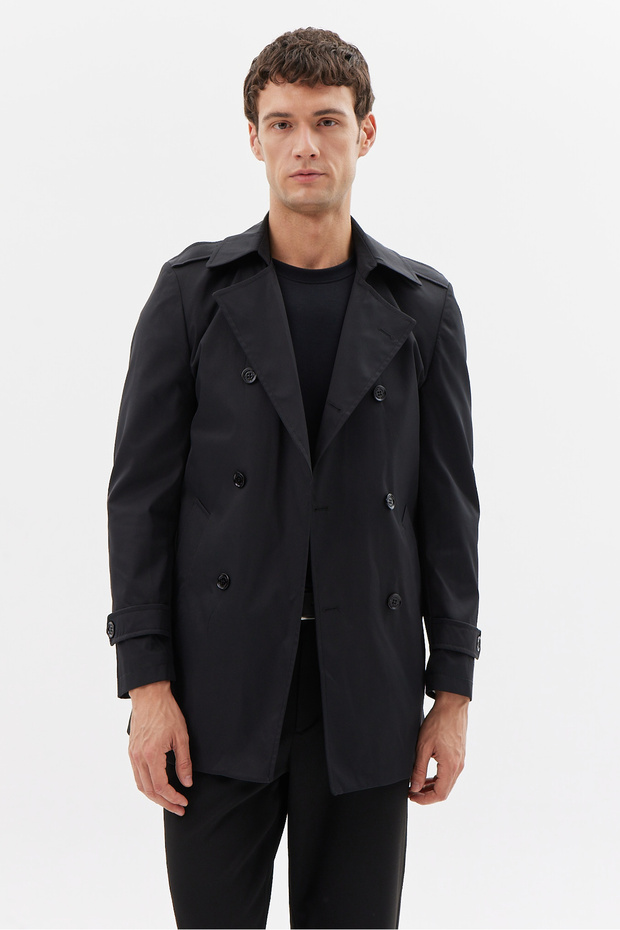 Erkek Regular Trençkot - 1