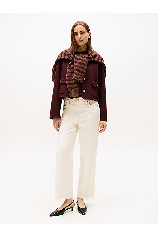 Double-Faced Wool Blend Jacket - 4