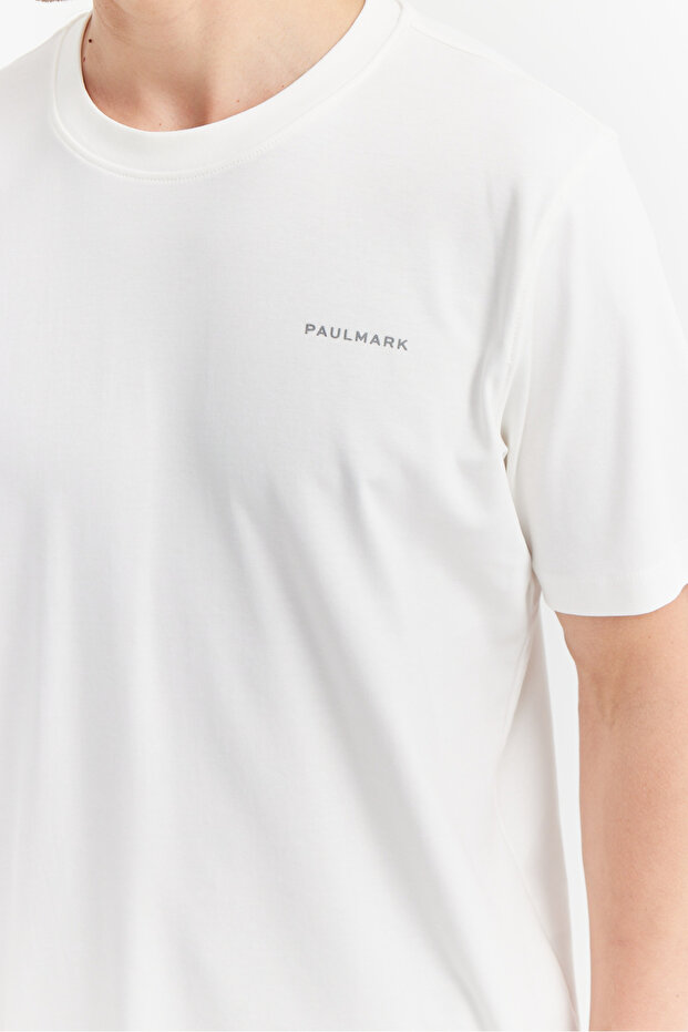 Erkek Bisiklet Yaka Basic T-shirt - 7