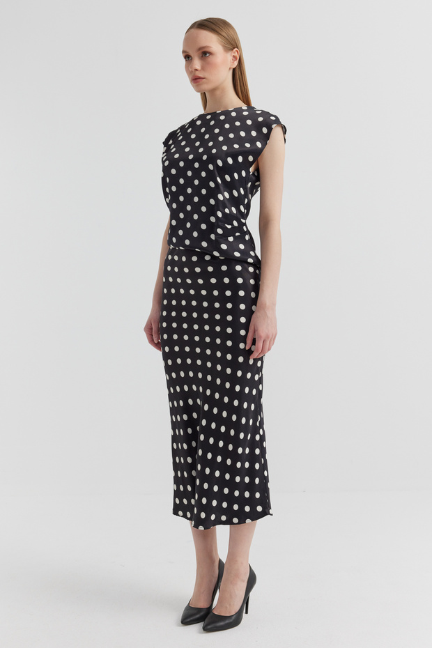 Fustă cu model pentru damă - 3