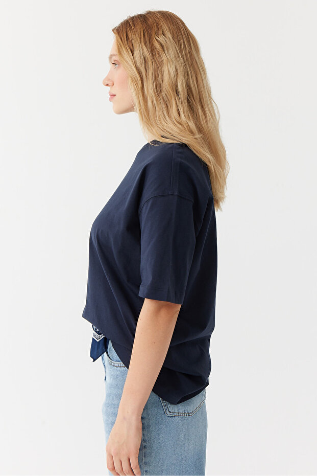 Kadın Basic T-shirt - 2