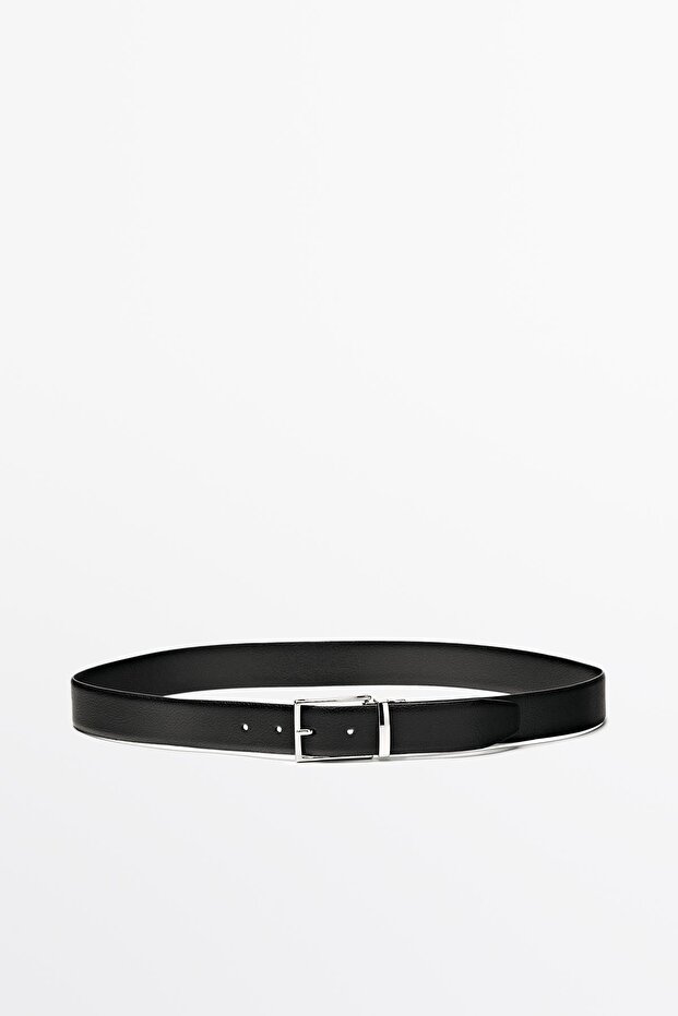 Reversible nappa leather belt - 1