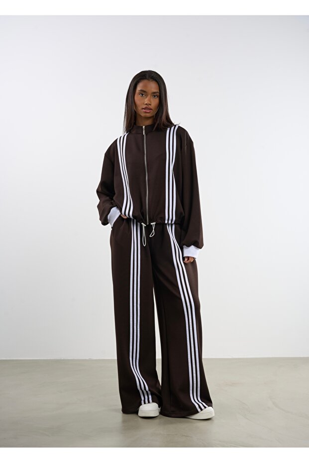 Şeritli Eşofman Takımı - 1