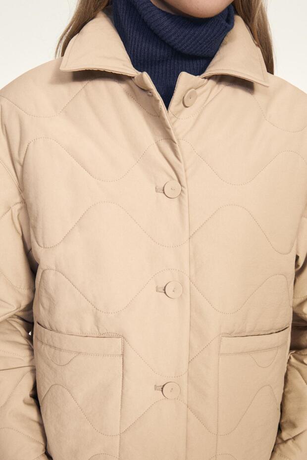 Dikiş detaylı ceket - 4