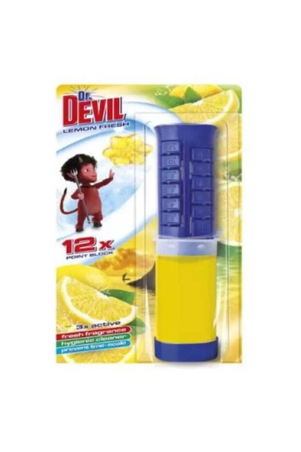 Toilet gel with applicator, Devil, Lemon, 75 ml - 1