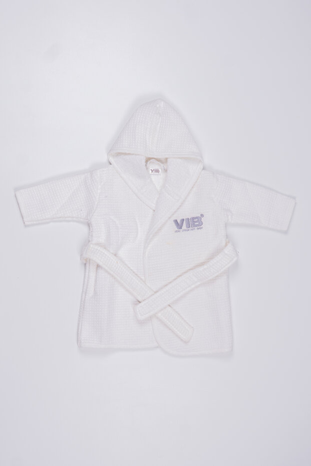 100% Cotton Hooded Baby Bathrobe 62-68 cm