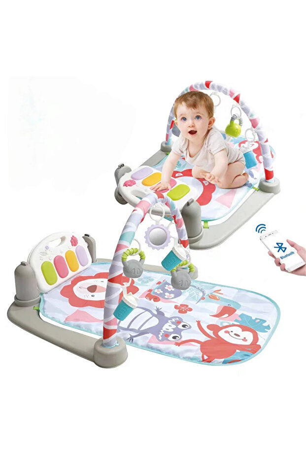 سجاده لعب مبطنه للمواليد مع خاصيه البلوتوث - 2