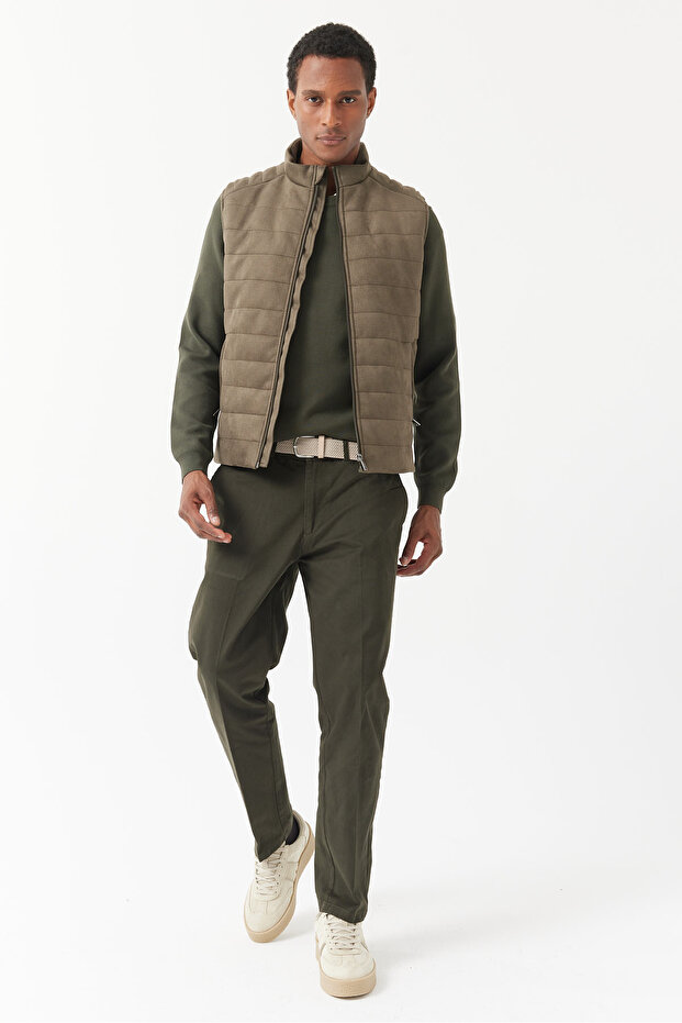 Erkek Süet Yelek - 7