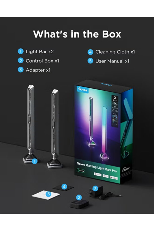 أشرطة إضاءة الألعاب الاحترافية - 7