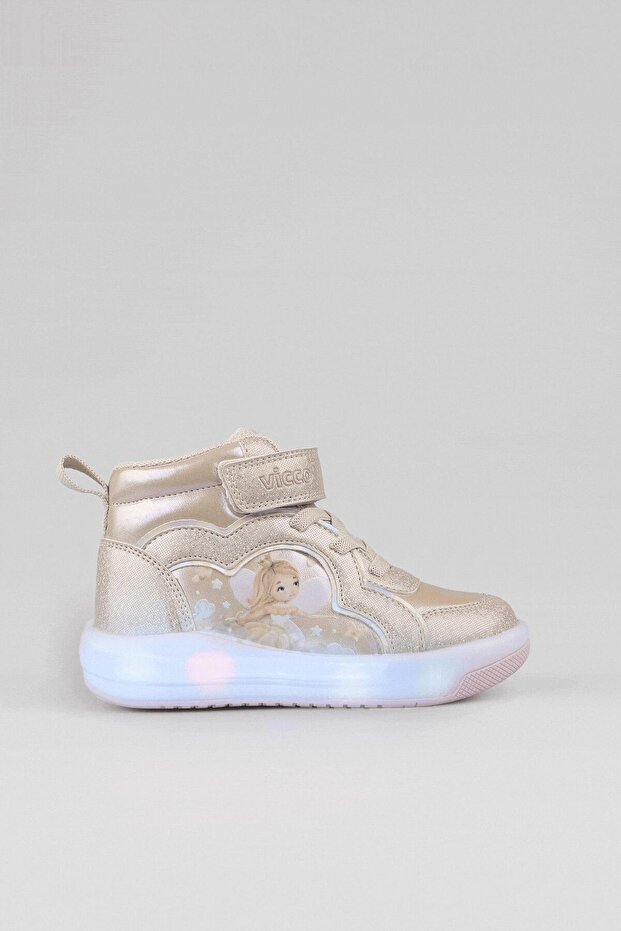 Klint Işıklı Kız Okul Öncesi Bej Bot - 2