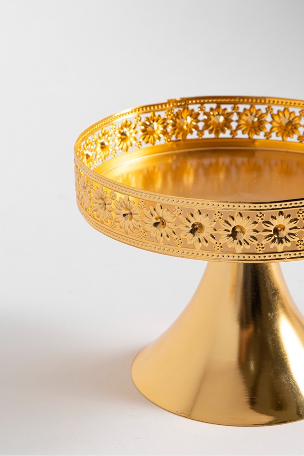 صينية تقديم ذهبية - 3