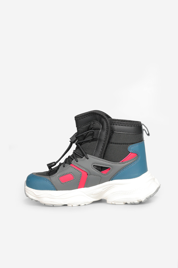 Tog Kürklü Erkek Okul Öncesi Siyah Kar Botu - 2