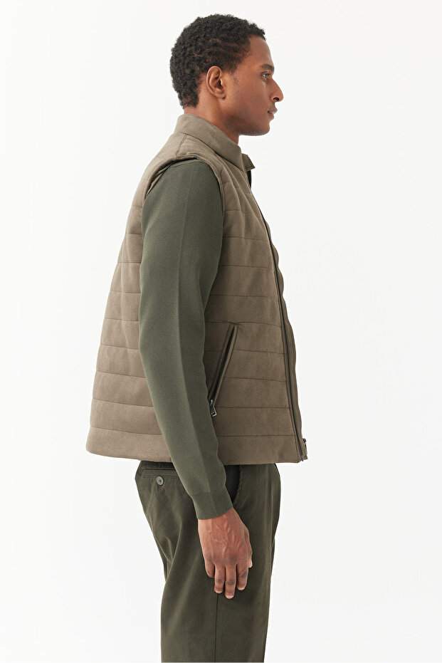 Erkek Süet Yelek - 5