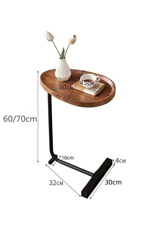 Side Table with Wood Top - Todo - 3