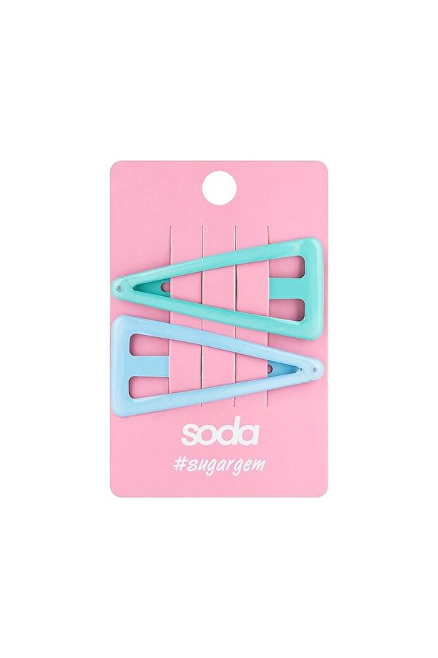 Hairpins Mint and Blue 2 Pcs Sugargem