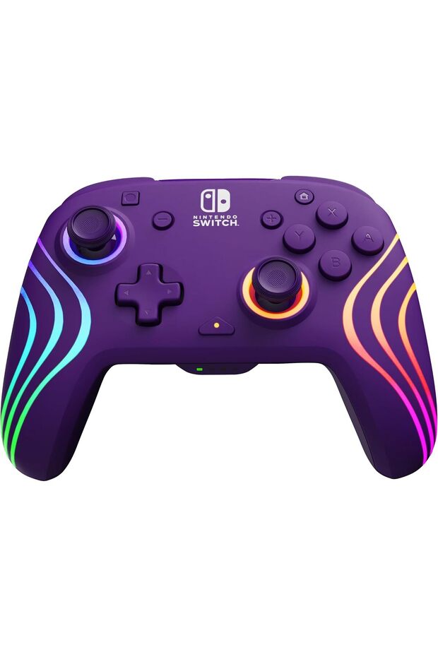 وحدة تحكم لاسلكية Afterglow WAVE لجهاز Nintendo Switch (أرجوانية) - 3