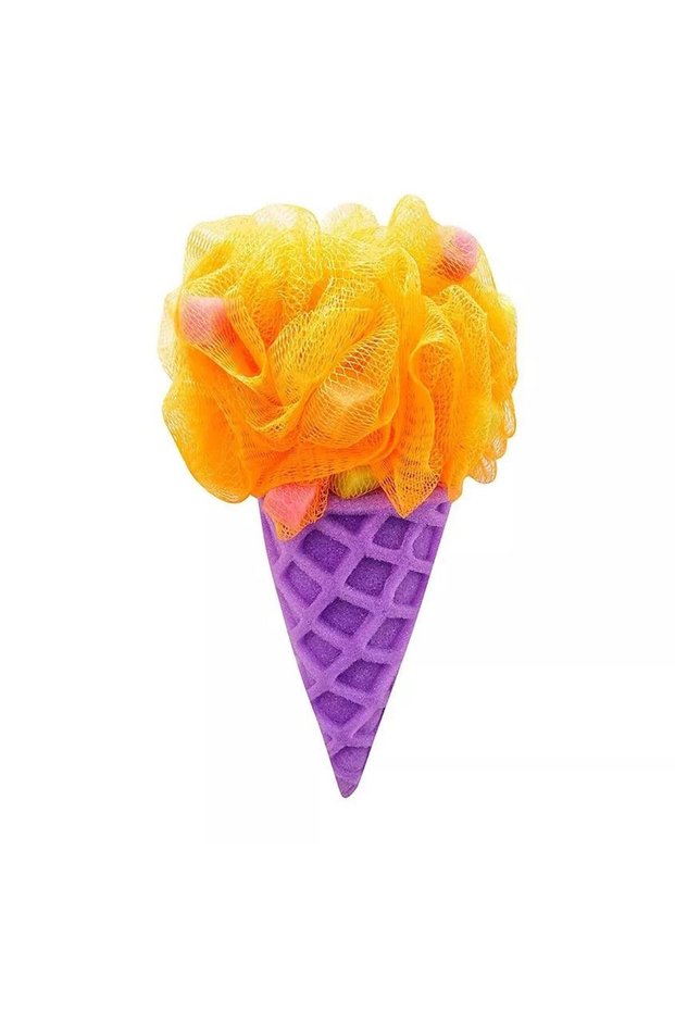 Ice Cream Washcloth Purple/Orange 45 G.